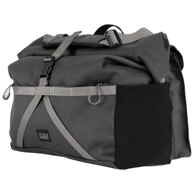 Brompton Borough Roll Top Bag Large in Dark Grey-1
